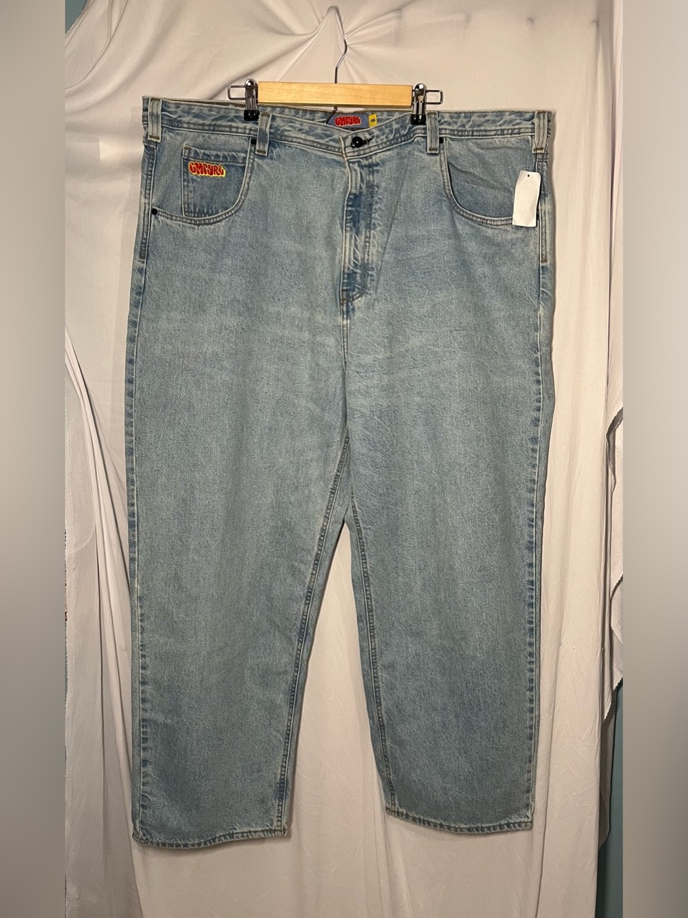Zumiez Light Blue Relaxed Fit Men's Jeans